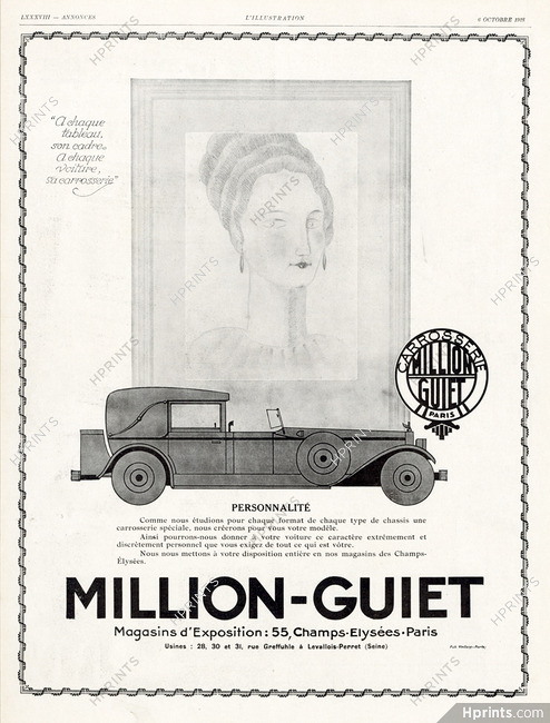 Carrosserie Million-Guiet 1928