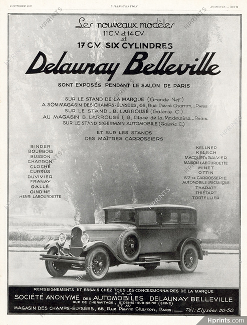 Delaunay Belleville 1928