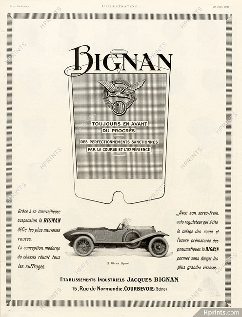 Bignan 1924