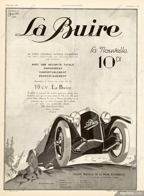La Buire 1923 Nouvelle 10CV