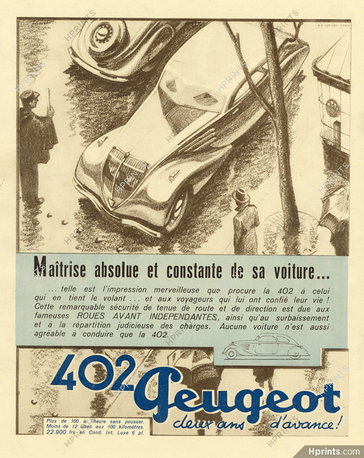 Peugeot 1936 402, R. R. Bouché