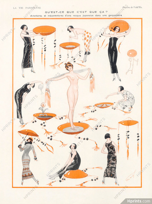 Vald'Es 1923 Vasques Japonnaise, Comic Strip