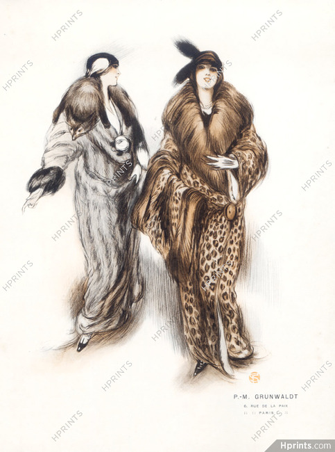 Grunwaldt 1910s, Fur Coat