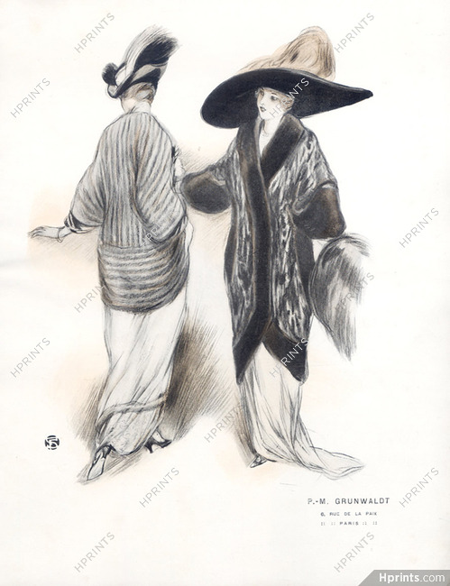 Grunwaldt 1910s, Fur Coat, Jacket