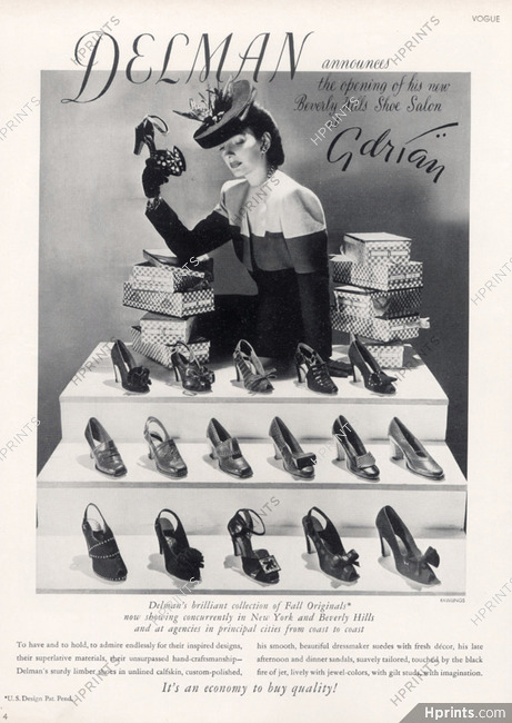 Delman (Shoes) 1942 John Rawlings