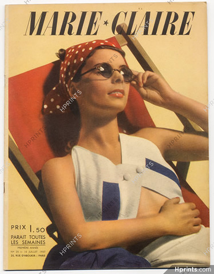 Marie Claire 1937 N°20 Jacques Heim, Georges Saad, 48 pages