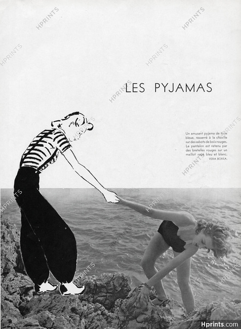 Véra Boréa 1939 Pajamas, Robert Polack