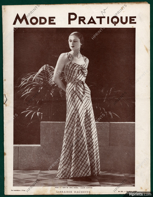 Véra Boréa 1935 Mode Pratique cover, 18 pages