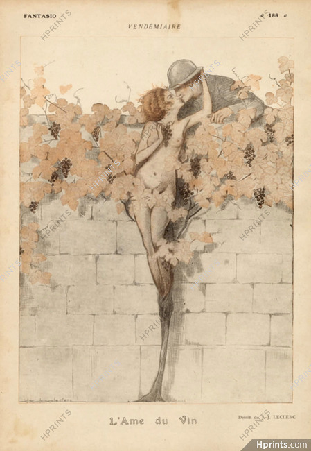 L'âme du Vin, 1918 - Jacques Leclerc The soul of Wine, Nude