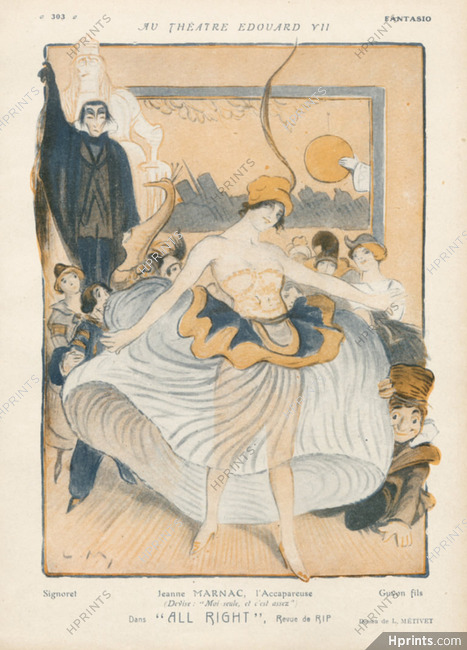 Lucien Métivet 1916 Jeanne Marnac