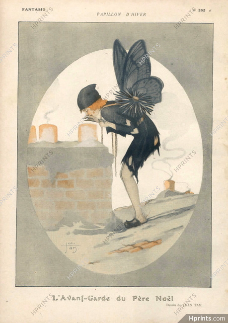 Jean Tam 1918 Winter Butterfly The Small Chimney Sweep