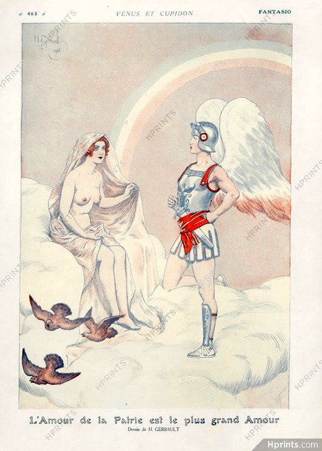 Henry Gerbault 1915 L'Amour de la Patrie