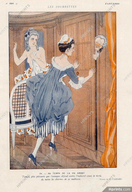 Fabiano 1919 "Les Soubrettes" Maid