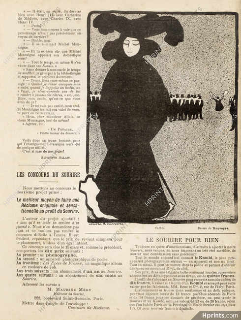 André Rouveyre 1900 Cléo De Mérode