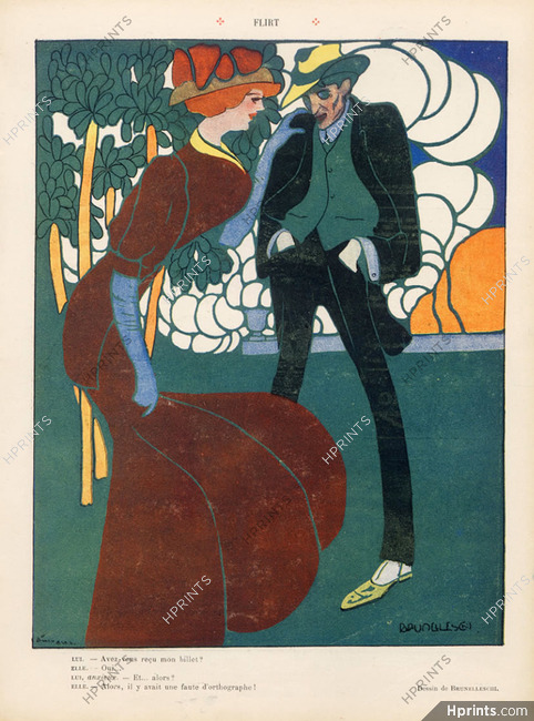 Brunelleschi 1907 Flirtation
