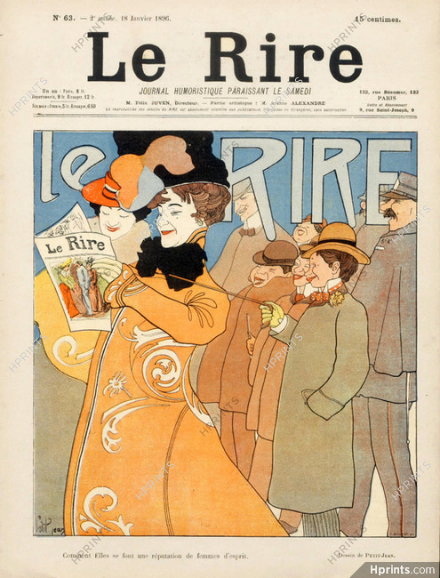Petit-Jean 1896 Elegant Parisienne