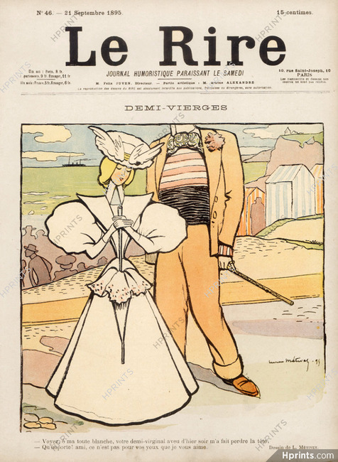 Lucien Métivet 1895 "Demi-vierges"