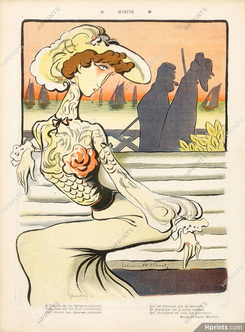 Lucien Métivet 1904 Tart, Courtisane