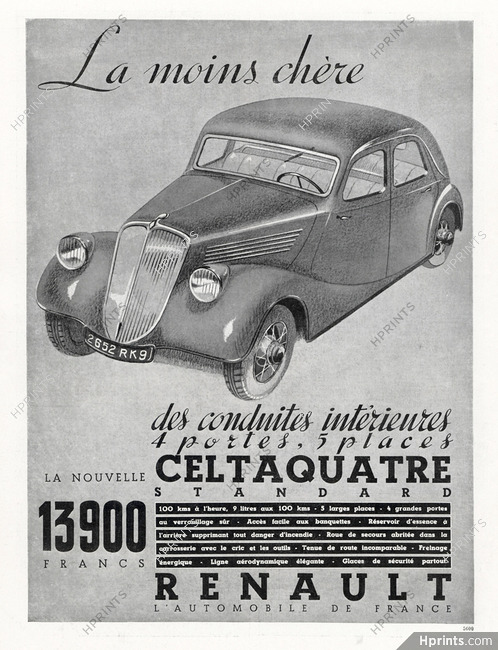 Renault 1935 Celtaquatre