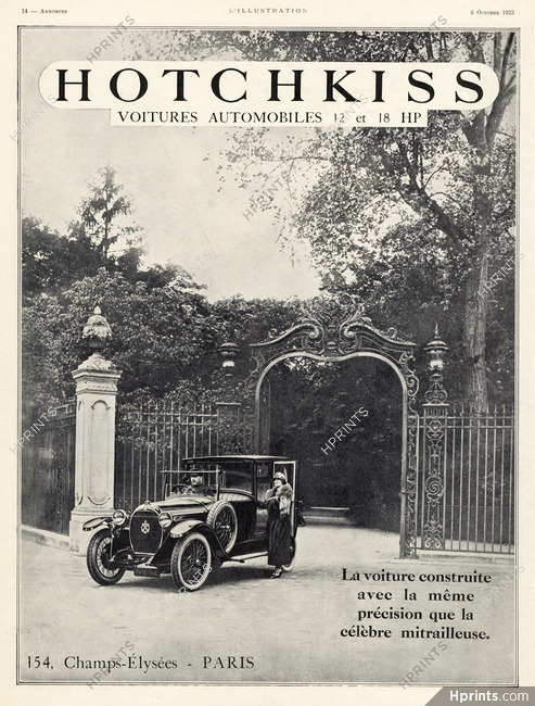 Hotchkiss 1923