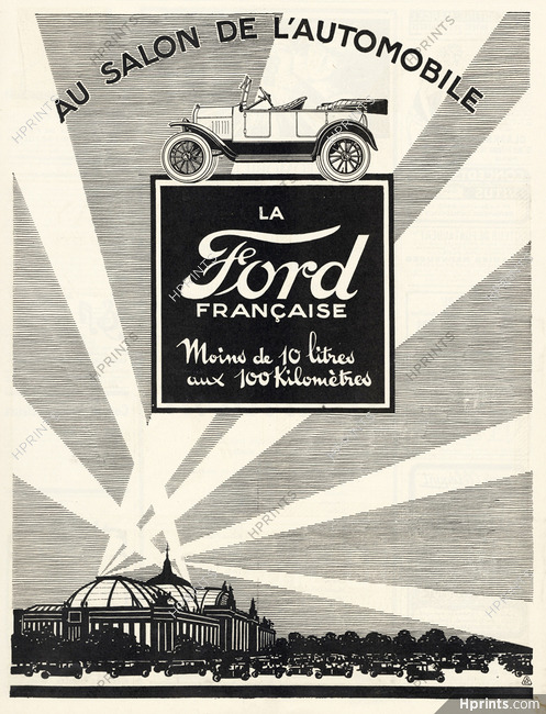 Ford (Cars) 1924 Grand Palais