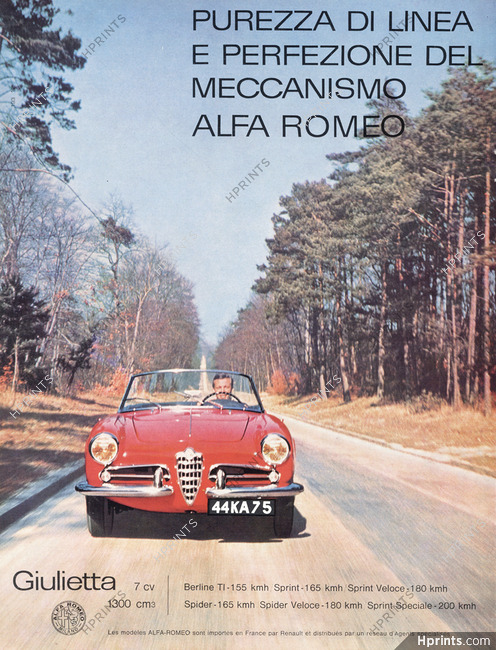 Alfa-Romeo (Cars) 1960 Giulietta