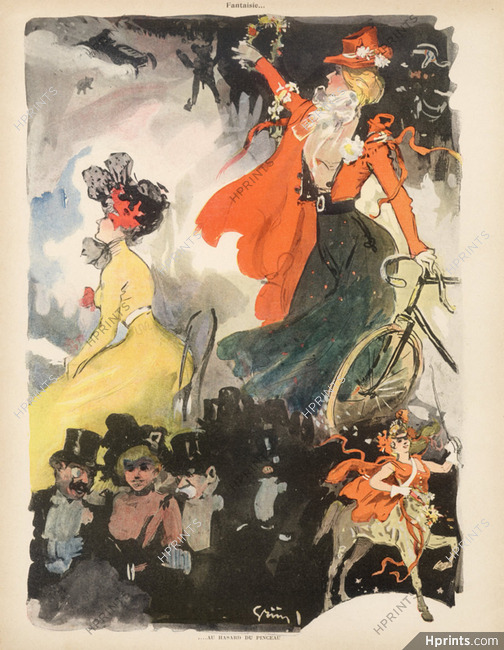 Grün 1902 "Fantaisie", fantasy, circus, music-hall