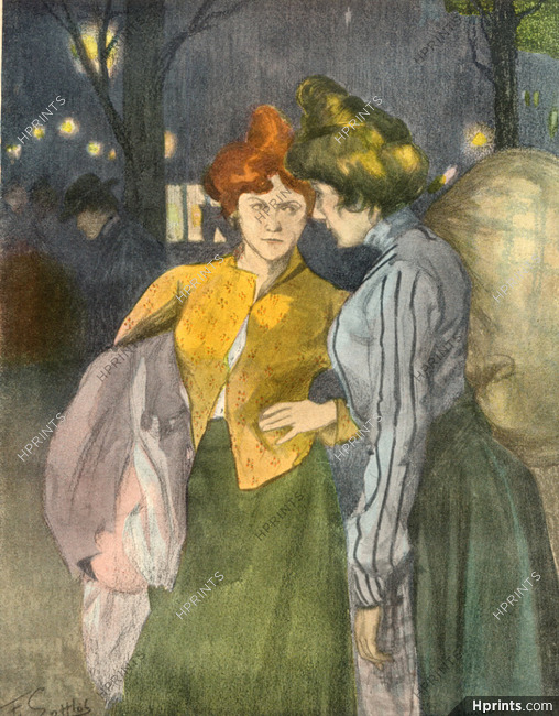 Gottlob 1902 Blanchisseuses, Laundresses