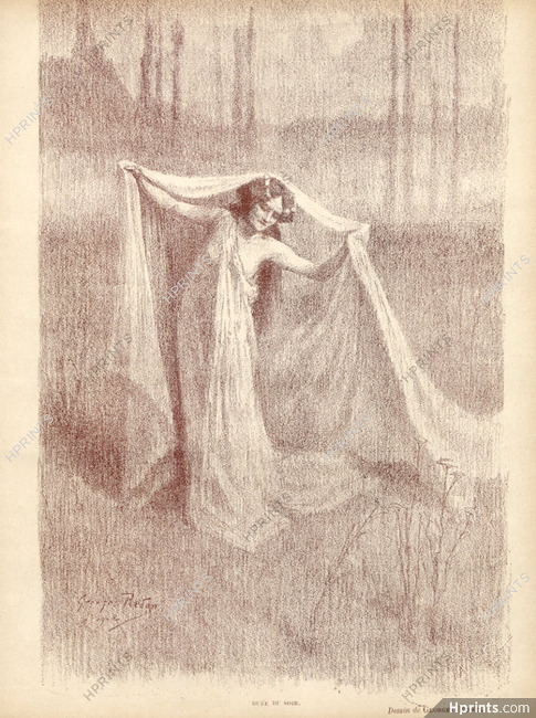 Georges Redon 1902 "Buée du soir", dancer