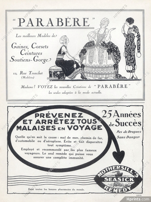 Parabère (Corsetmaker) 1925 Maurice Berty