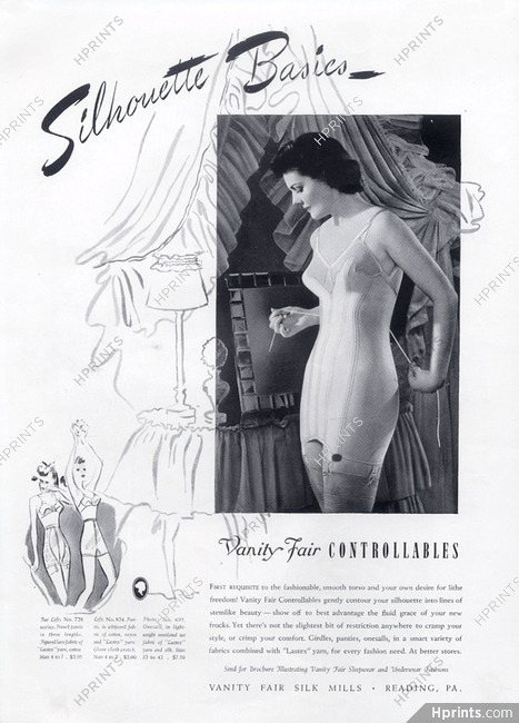 Vanity Fair (Lingerie) 1934 Tite-panties, Girdle