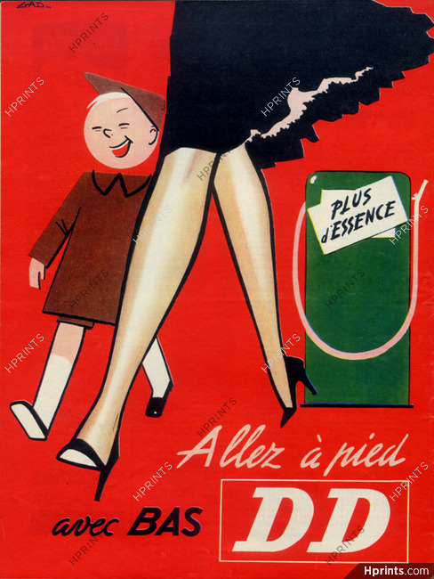 DD - Doré Doré (Stockings) 1957 L. Gadoud