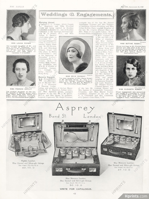 Asprey (Luggage, Baggage) 1925 Toiletries Bag