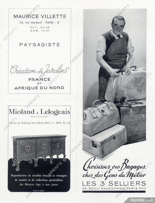 Les Trois Selliers (Luggage, Baggage) 1949