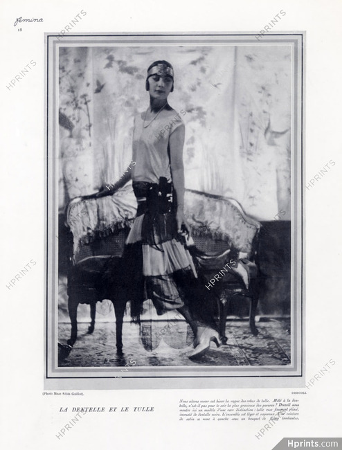 Drecoll (Couture) 1923 Photo Laure Albin Guillot