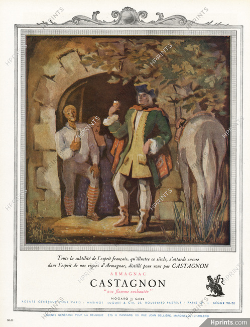Armagnac Castagnon 1946