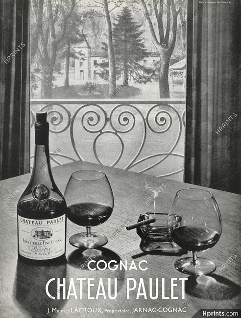 Cognac Château Paulet 1941