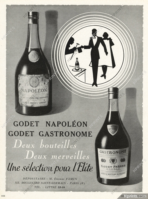 Godet Frères (Brandy, Cognac) 1941 Napoléon