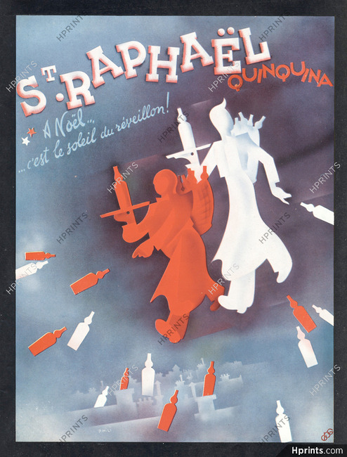 Saint-Raphaël - Quinquina 1938 Phili