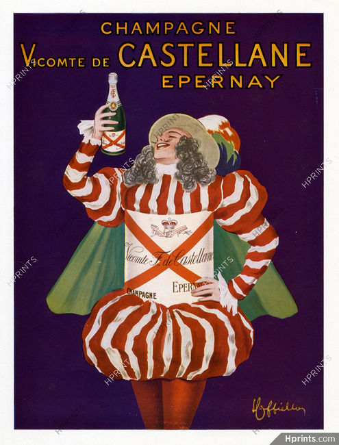 Vicomte de Castellane (Champain) 1950 Leonetto Cappiello