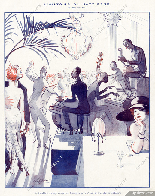 René Préjelan 1921 L'Histoire du Jazz-Band