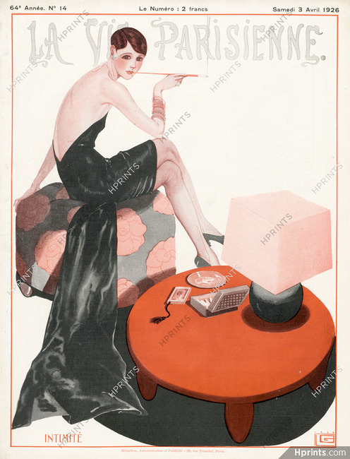 Léonnec 1926 Intimité, La Vie Parisienne Cover
