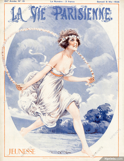 Millière 1926 Jeunesse, La Vie Parisienne cover