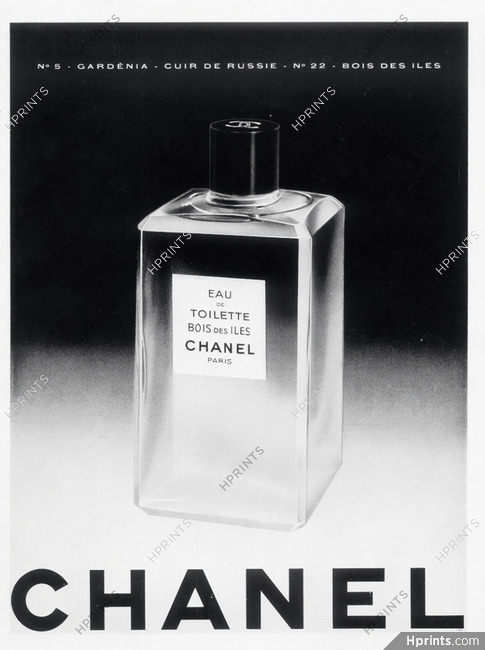 1926 Chanel  Bois des Îles Eau de Toilette  Perfume bottles Old perfume  bottles Perfume packaging