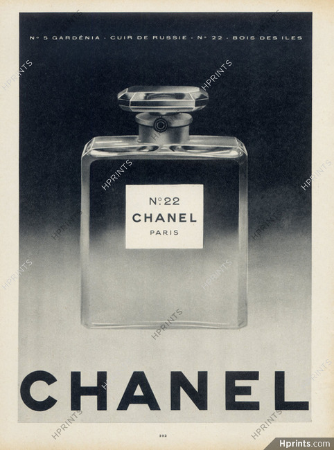 Chanel (Perfumes) 1958 N°22