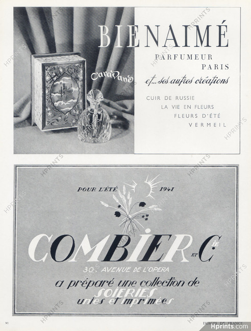 Bienaimé (Perfumes) 1940 Caravane