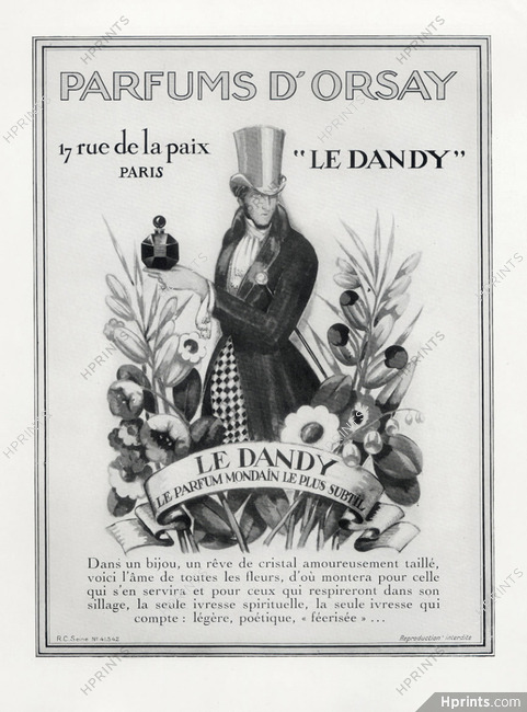 D'Orsay (Perfumes) 1926 Le Dandy