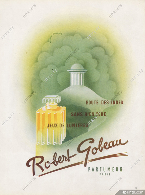Robert Gobeau (Perfumes) 1946 Roland Forgues