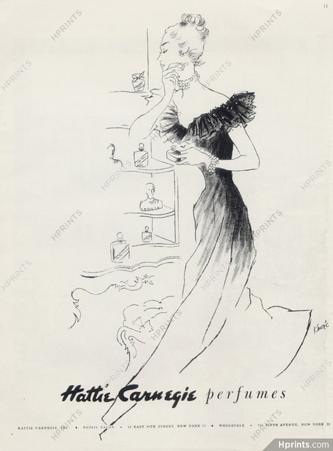 Hattie Carnegie (Perfumes) 1945