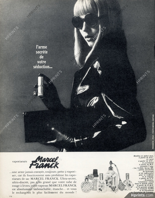 Marcel Franck (Perfumes) 1965 atomizer